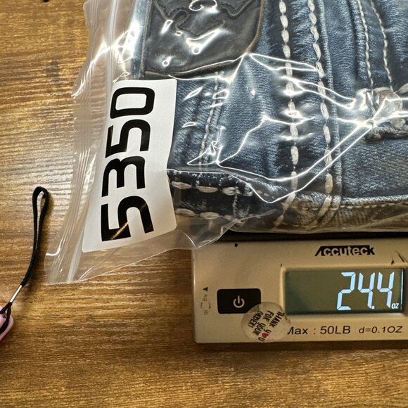 Miss Me Jeans Womens 27 Signature Boot Bootcut Denim Pants  JP5014-8 - Picture 11 of 11